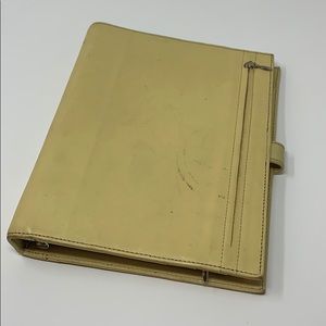 Buttery soft leather planner cover & pages